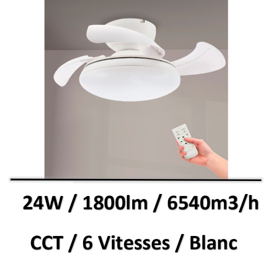ventilateur-plafond-retractile