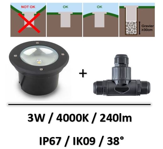 Spot-led-noir-miidex-3W