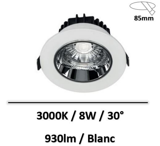spot-led-blanc-8W-3000K