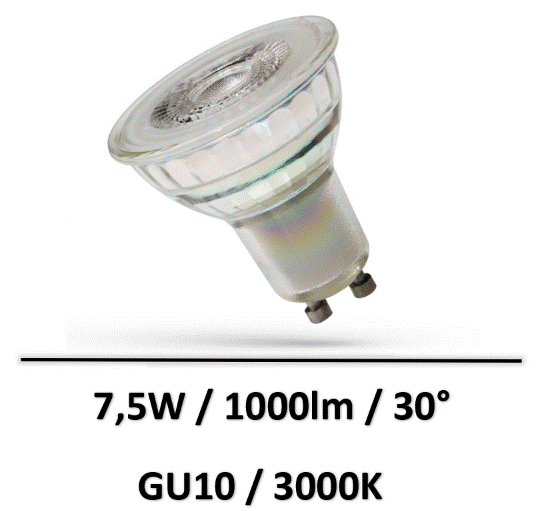 ampoule-led-GU10-verre