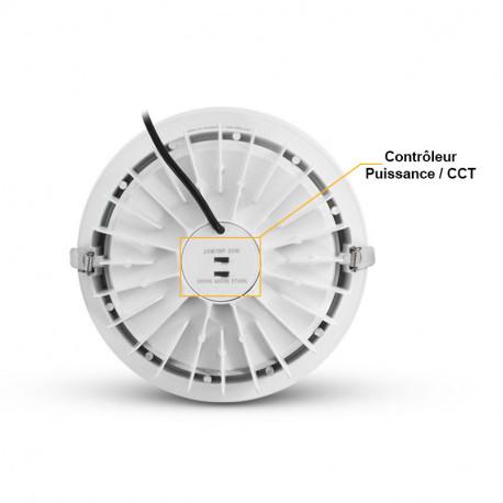 spot-led-fixe-blanc-rond-25-30w-cct-garantie-5-ans