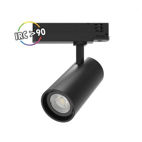 spot-led-sur-rail-noir-25w-4000k-2750-lm-irc90-adaptateur-rail-3-allumages