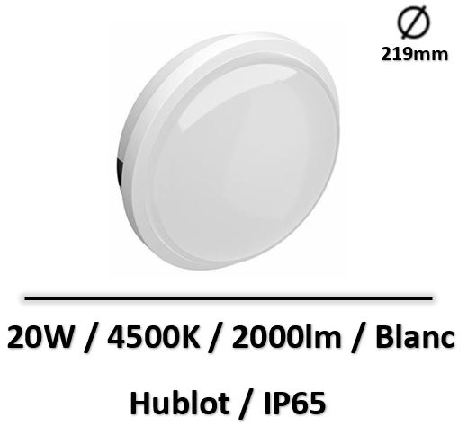 hublot-led-20W-4500K-ledme