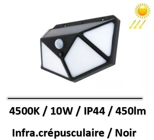 applique-led-solaire-10W-ledme