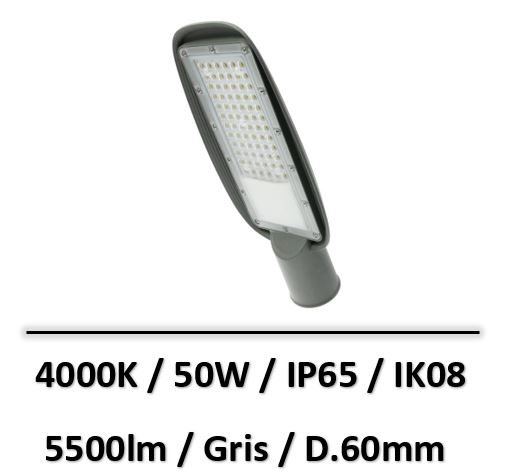 lampadaire-led-50W-4000K