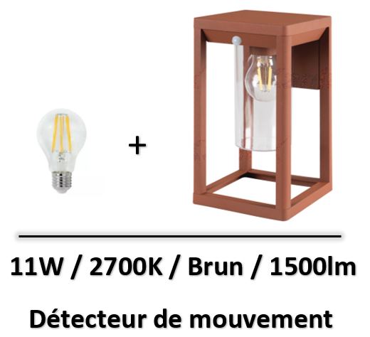 applique-led-kanlux-broun