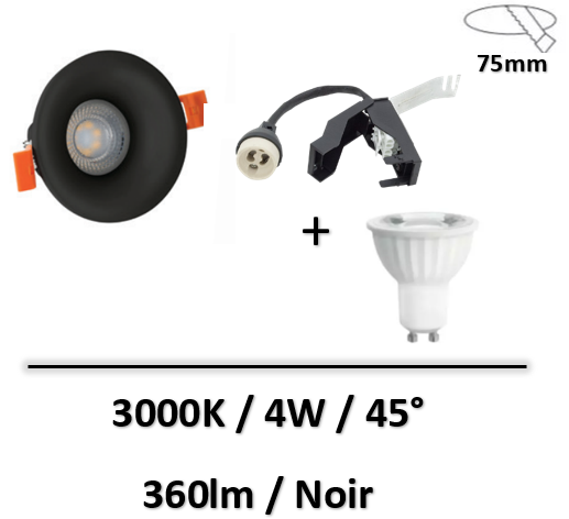 spot-led-noir-spectrum-4W