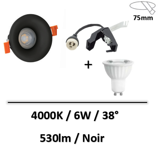 spot-led-noir-spectrum-led-6W