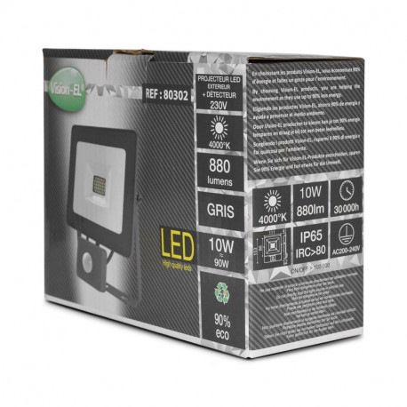projecteur-exterieur-led-gris-avec-détecteur-10w-4000°k (2)