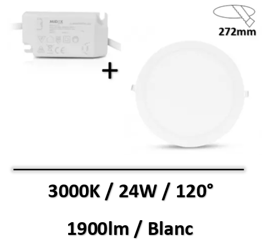 spot-led-miidex-24W-3000K