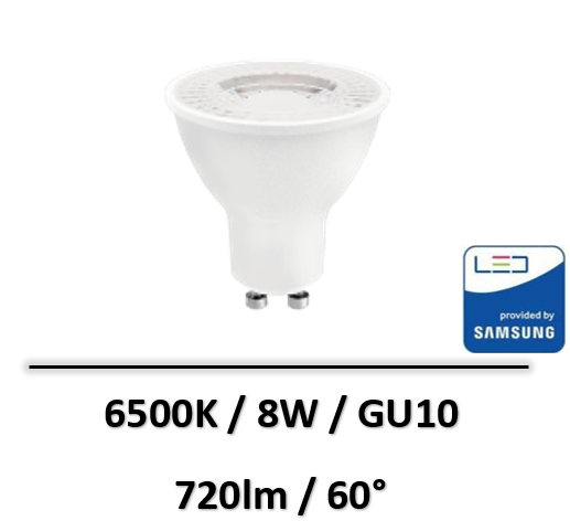 ampoule-led-GU10-8W-samsung-led