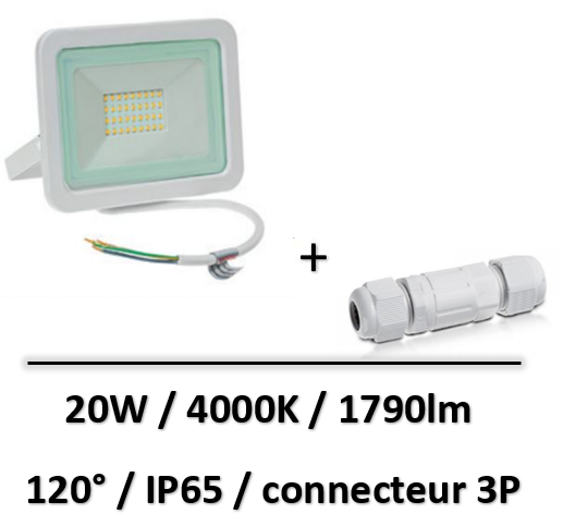 projecteur-blanc-led-20W-IP65