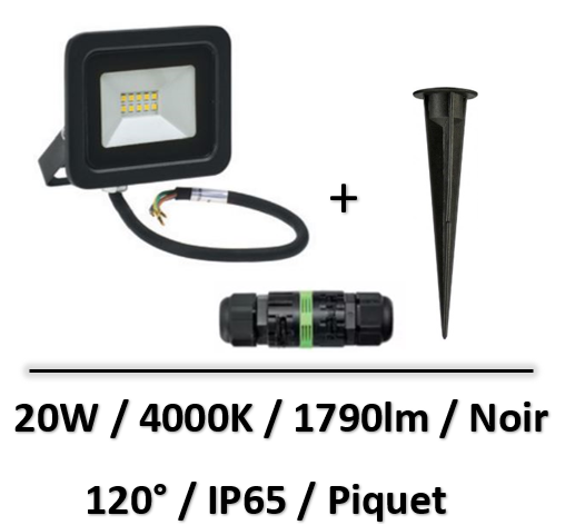 projecteur-led-piquet