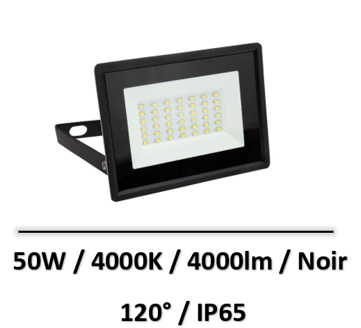 projecteur-led-noir-50W-spectrum