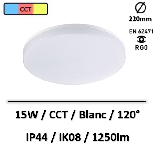 hublot-led-RG0-blanc