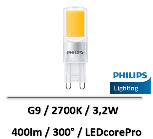 ampoule-led-G9-philips-3W-ledcorepro