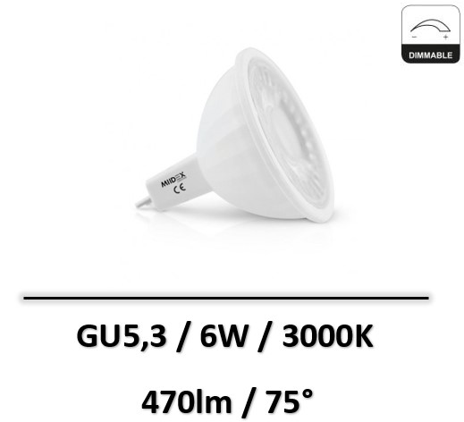 ampoule-led-GU5,3-6W-3000K