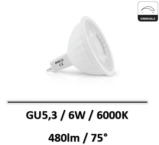 ampoule-led-GU5,3-6W-6000K-miidex