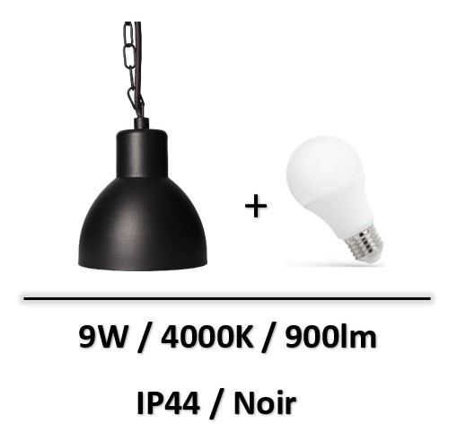 suspension-led-noir-IP44