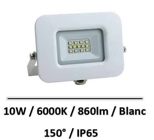 projecteur-led-blanc-10W-optonica