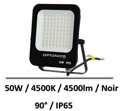 projecteur-led-50W-noir-optonica