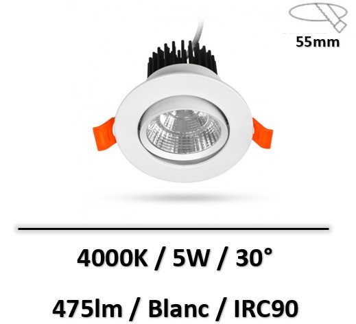 spot-led-IRC-90-miidex-5W-4000K