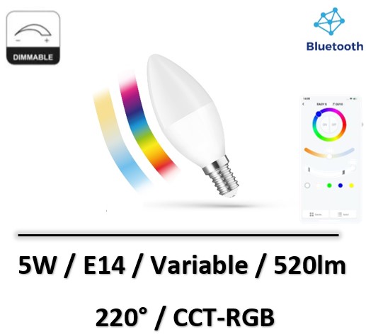 ampoule-led-connectee-E14-5W