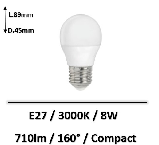 ampoule-led-8W-compact