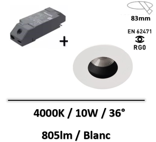 spot-led-lited-blanc-10W-encastre-led