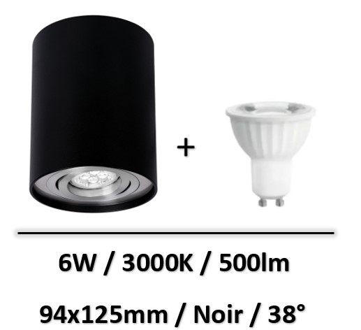 spot-led-noir-spectrum-saillie-GU10