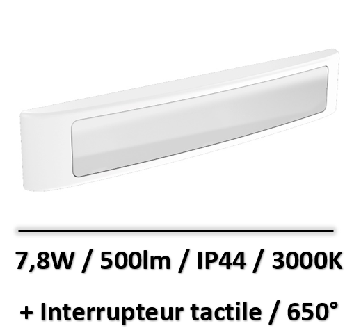 Lebenoid - Réglette Vernosc LED 500lm 3000K Inter blanc - 055103