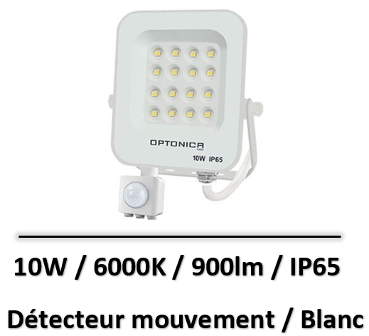 projecteur-led-blanc-optonica-10W-detection