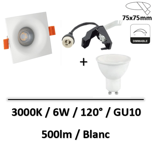 spot-led-encastre-6W-120°