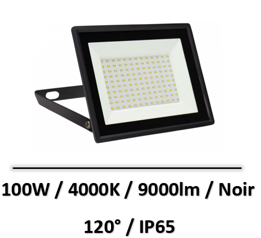 projecteur-100W-noir-spectrum