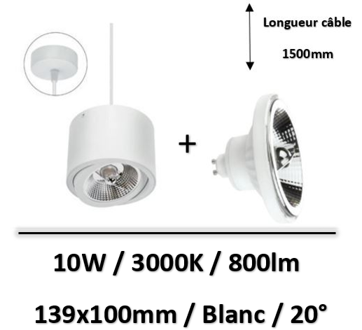 spot-led-saillie-spectrum-blanc
