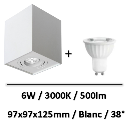 spot-led-saillie-spectrum-6W