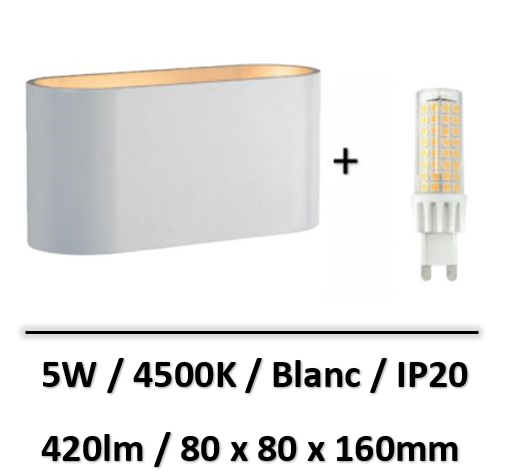 ampoule-led-G9-5W-applique