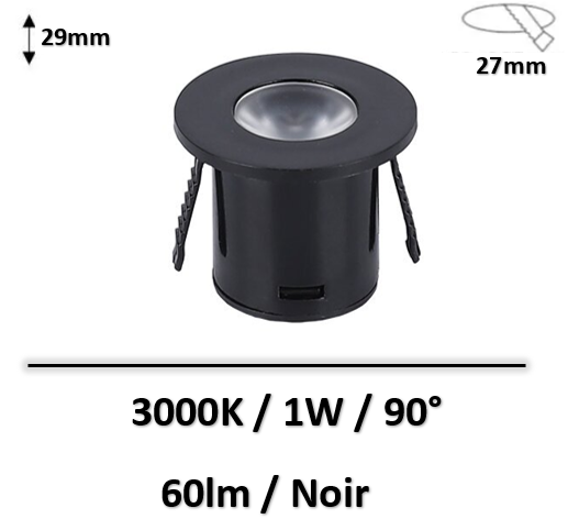 spot-led-carre-noir-meuble