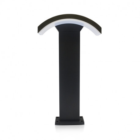 potelet-rectangulaire-led-6w-diffuseur-curviligne-4000°k-gris-ip54