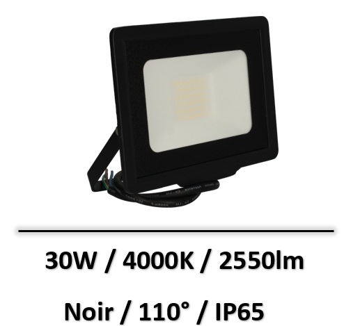 projecteur-led-arlux-noir