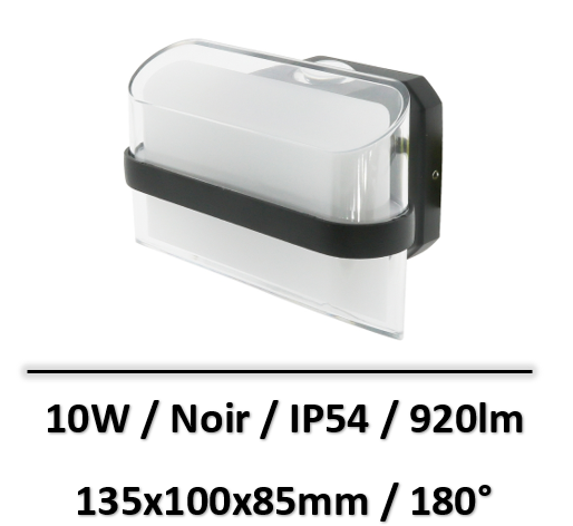 applique-led-noir-ledme