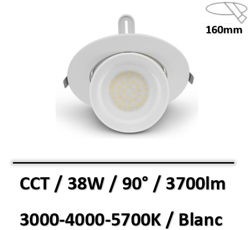led-escargot-38W