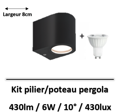 kit-eclairage-pilier-poteau-poteau-pergola