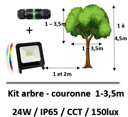 kit-projecteur-led-arbre