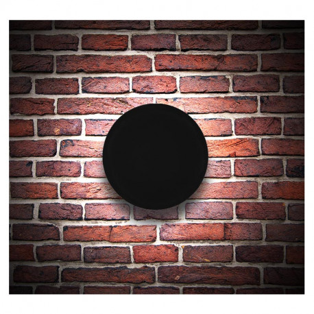 applique-murale-led-rond-anthracite-10w-4000°k-ip65