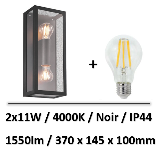 applique-led-noir