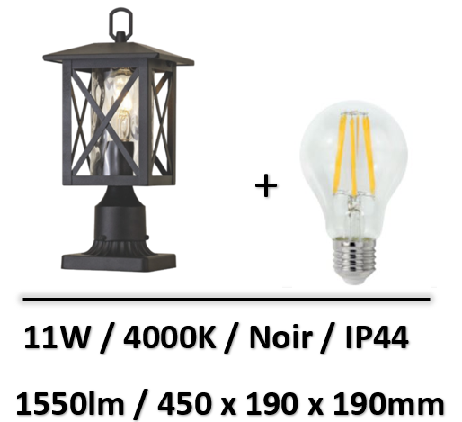 applique-led-noir-IP44