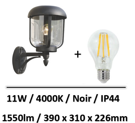 applique-led-noir-led