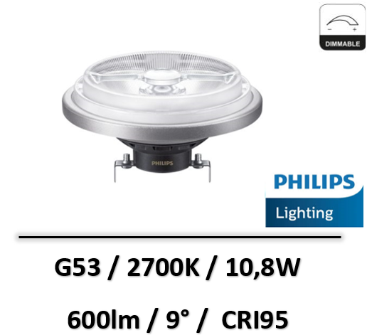 LED-AR111-9°