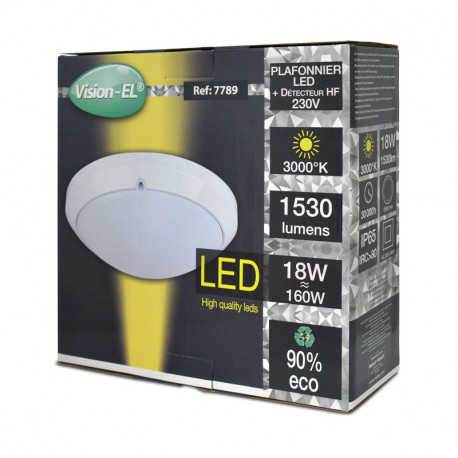 plafonnier-led-détecteur-ø296-18w-3000k